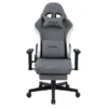 L-200414__4_ Gaming Chair with Headrest, Lumbar Pillow and Footrest