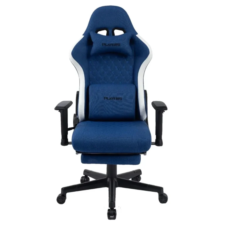 Gaming Chair Players with Headrest, Lumbar Pillow and Footrest
